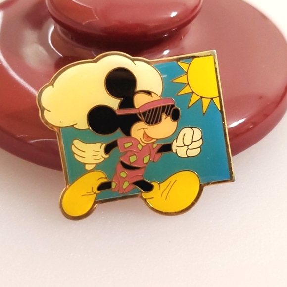 Disney Jewelry - DISNEY Mickey Mouse Parks pin sunglasses lapel WDW Disneyland